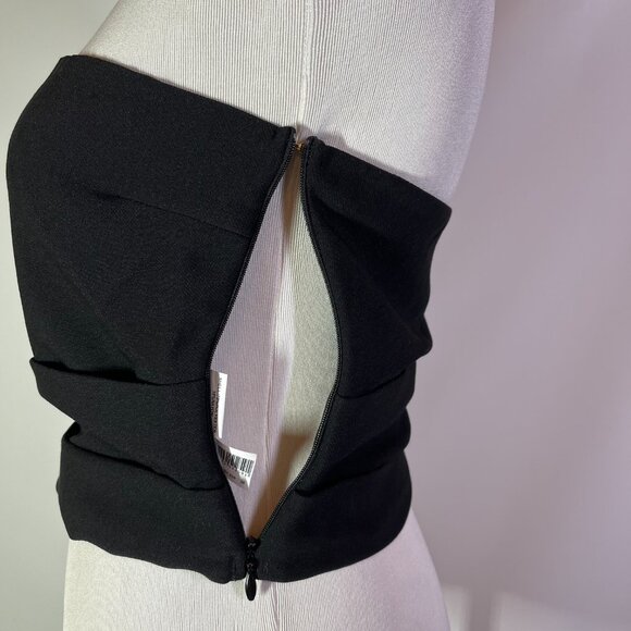 DISSH Black Strapless Top - Picture 3 of 10
